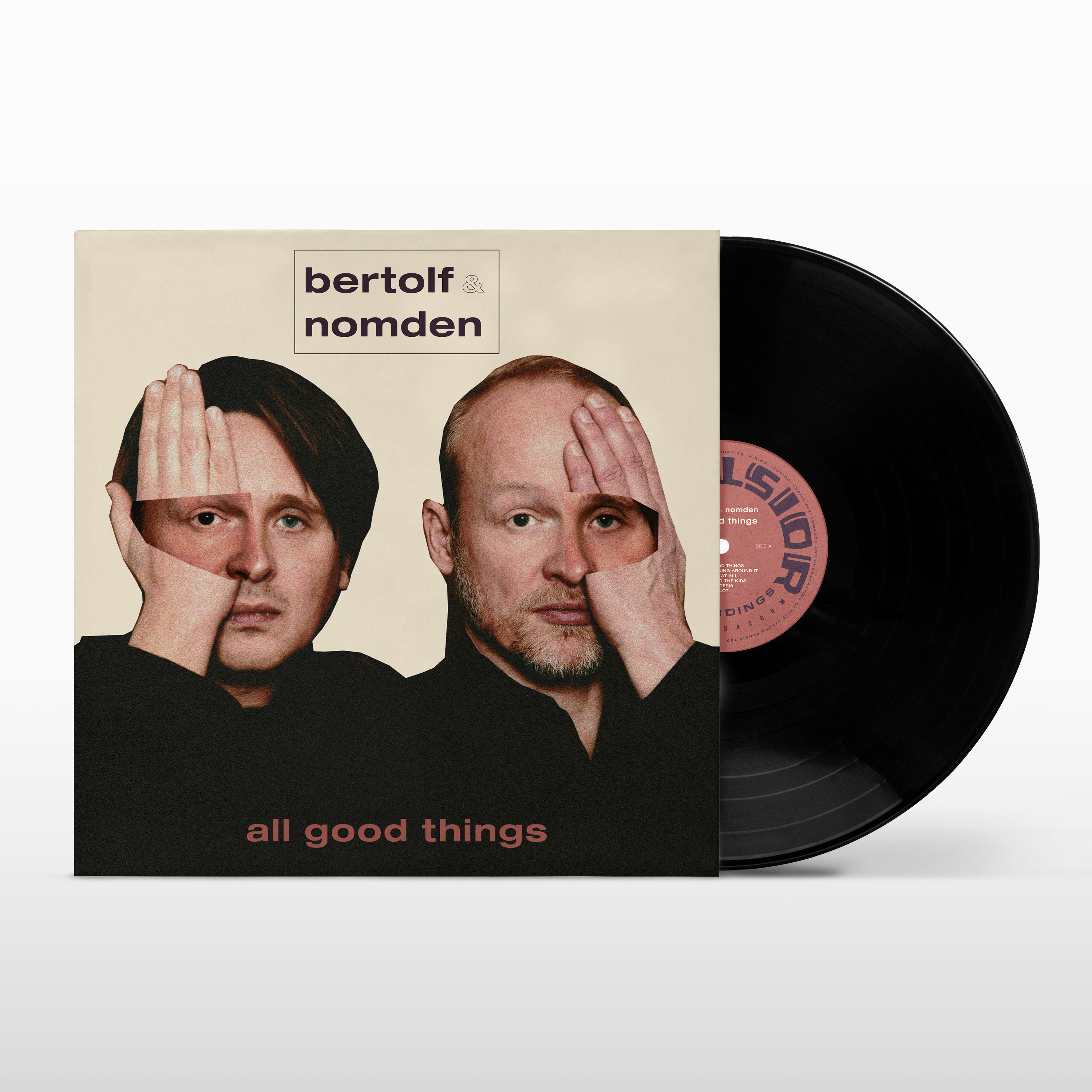 NEW LP All Good Things - Bertolf & Nomden