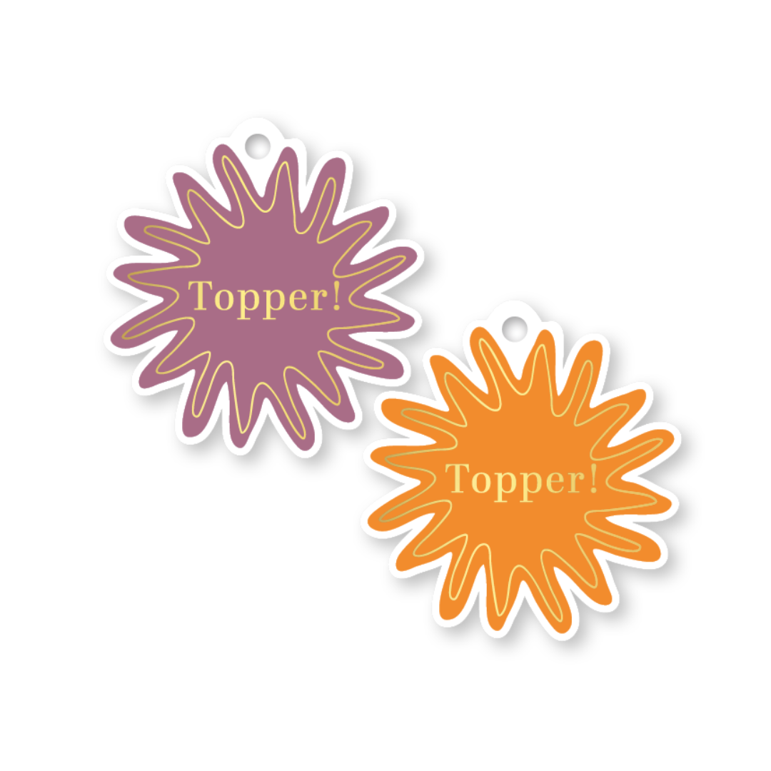 Cadeaulabel - Topper