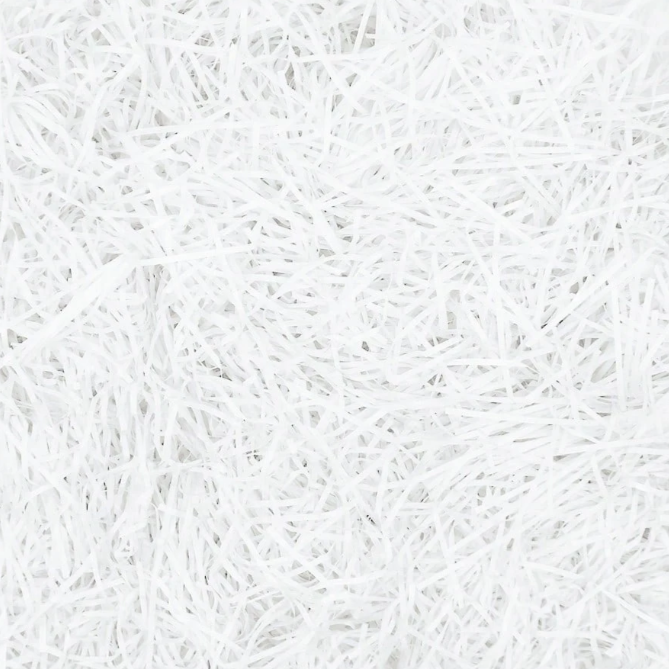 Raffia papier - wit (25 gram)