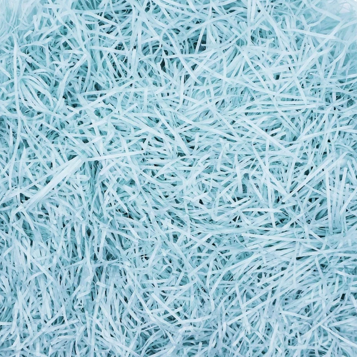 Raffia papier - blauw (25 gram)