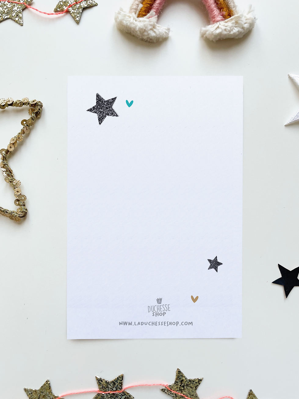 Miniature : Carte parrain / marraine typographie