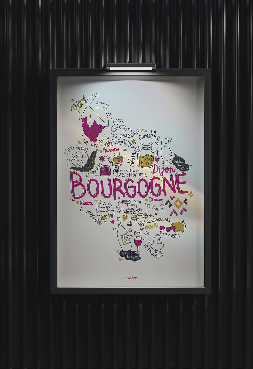 carte-de-la-bourgogne-illustrée