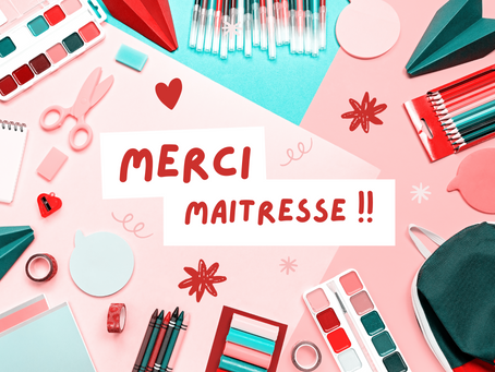 5 idées cadeaux pour dire merci à sa maîtresse / son maître 👩🏫