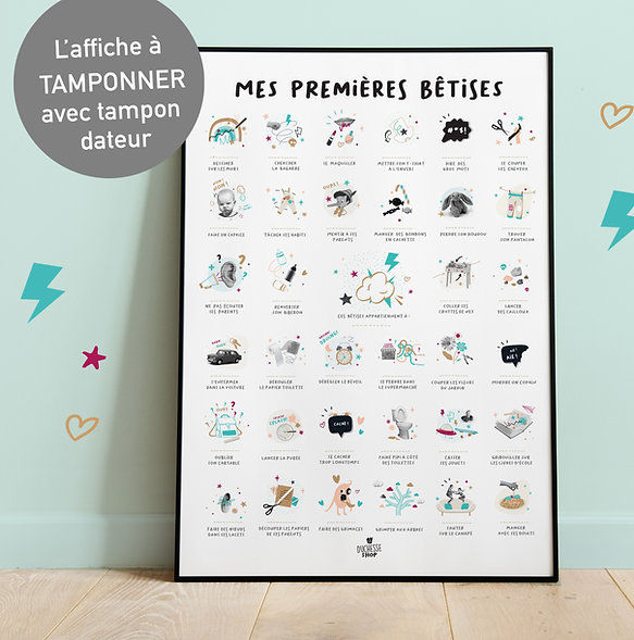 Miniature : premières bêtises a tamponner 