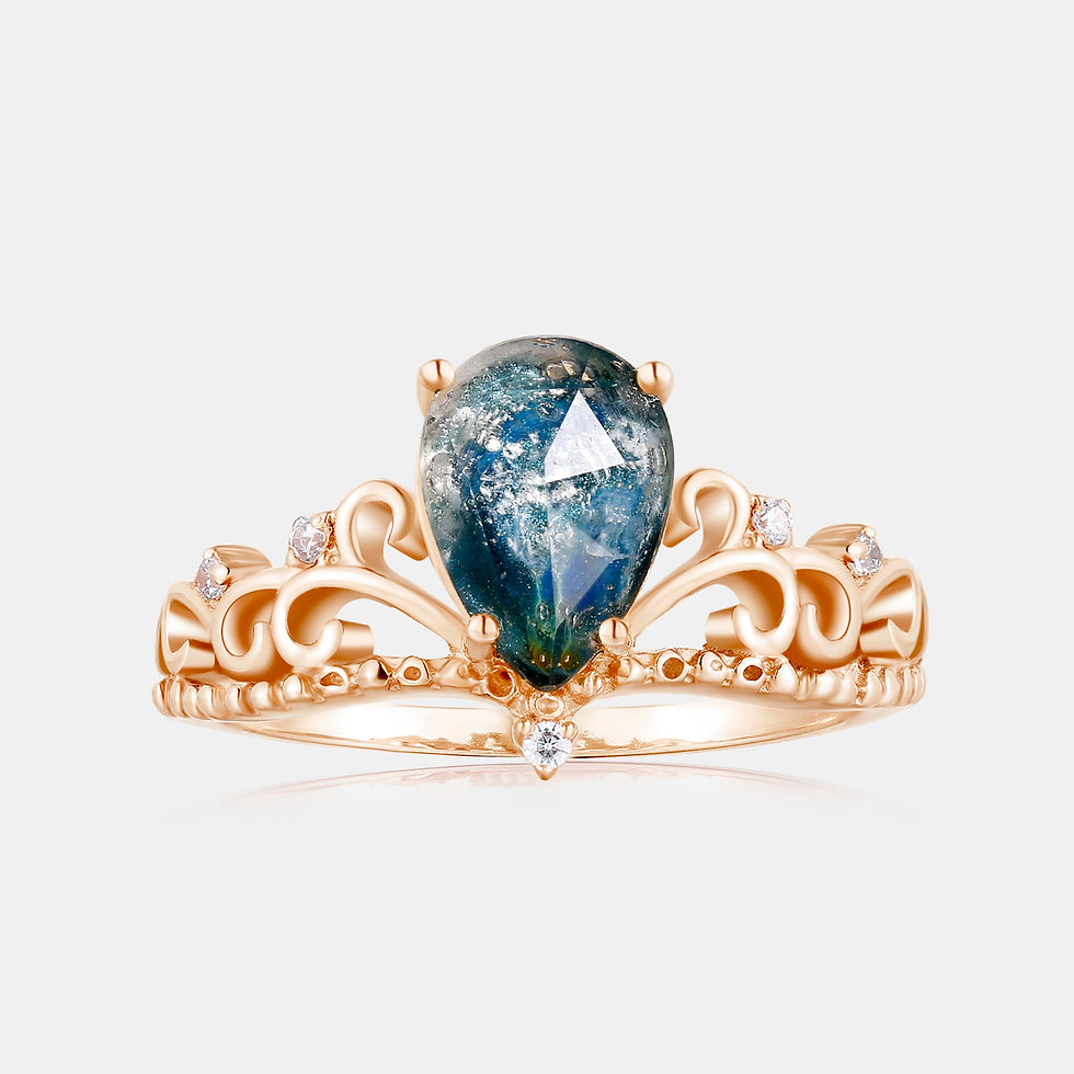 Thumbnail: Commemorative K-Series Retro Crown Design Ring KRC03