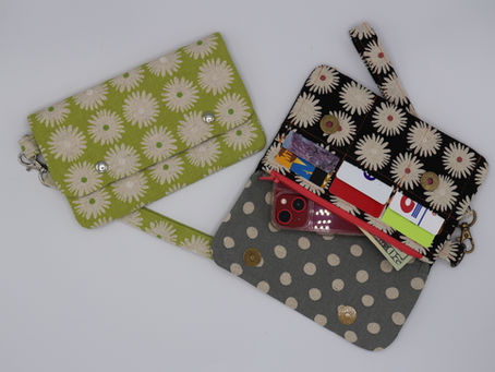 Let's Sew the Essential Card Clutch by Rosie & David Patterns