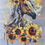Thumbnail: Sunflowers and Palomino Horse Canvas Tote Bag