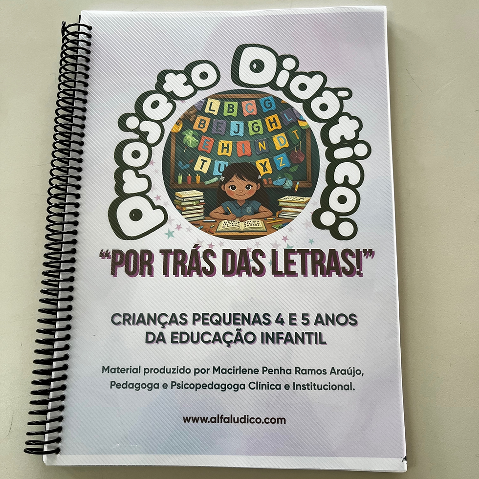 Projeto Didático: “Por trás das letras!”