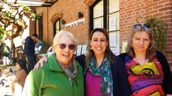 Con Marieta y Sabi