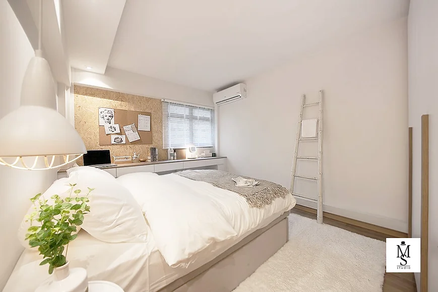 scandinavian interior design master bedroom