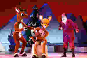 "Rudolph the Red-Nosed Reindeer the Musical" at Shea's. Photo credit: Character Arts