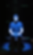 a man sits still in a chair