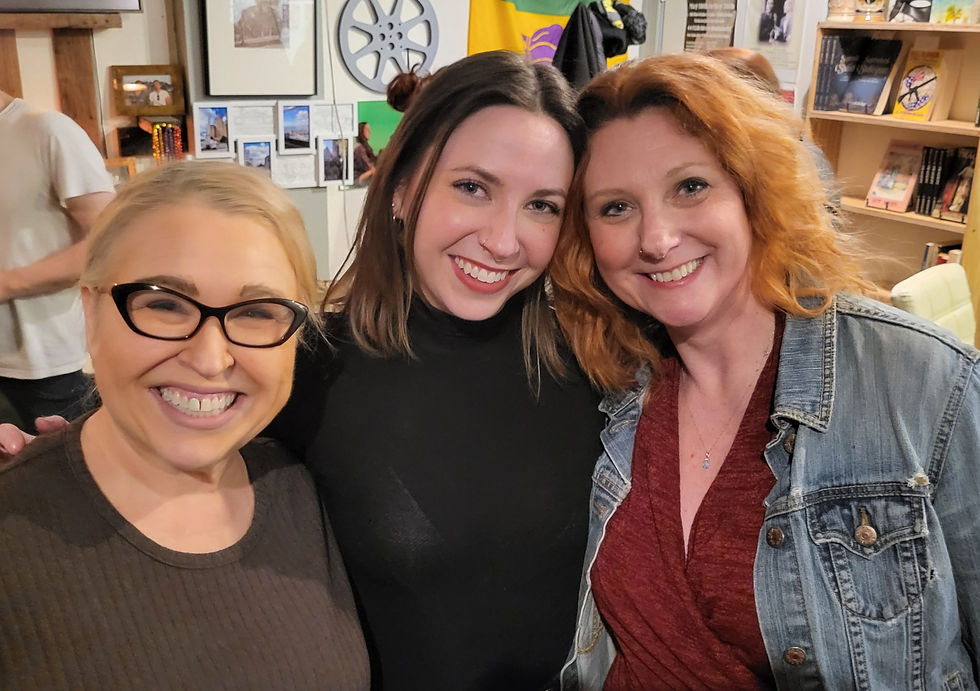 three women