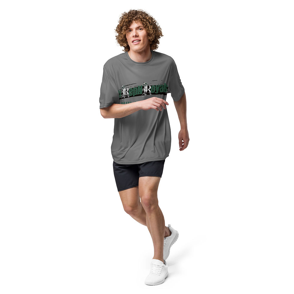 Thumbnail: #RepNRoyals Unisex performance crew neck t-shirt
