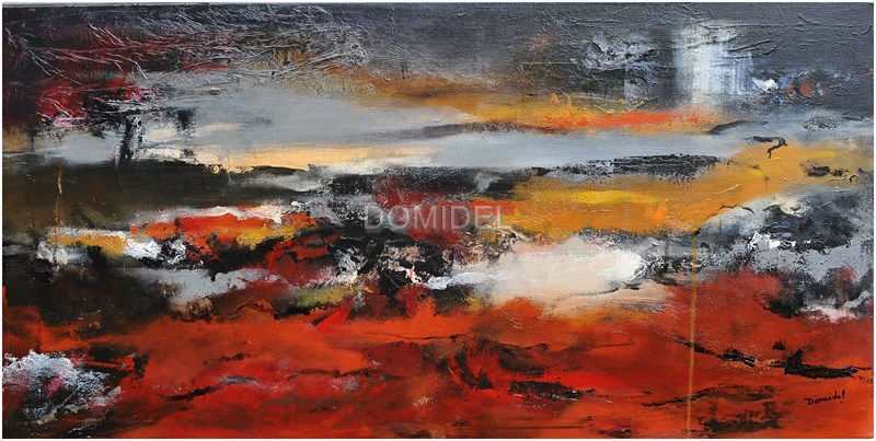 Terre inconnue 50 cm x 100 cm FILIGRANE