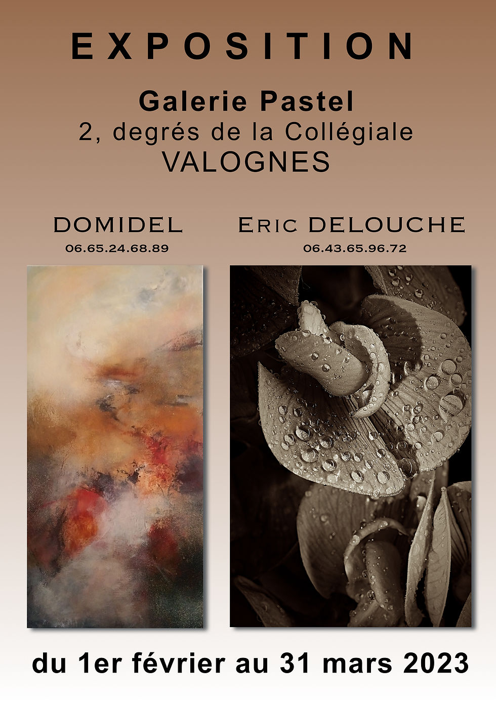 affiche expo pastel valognes 2023