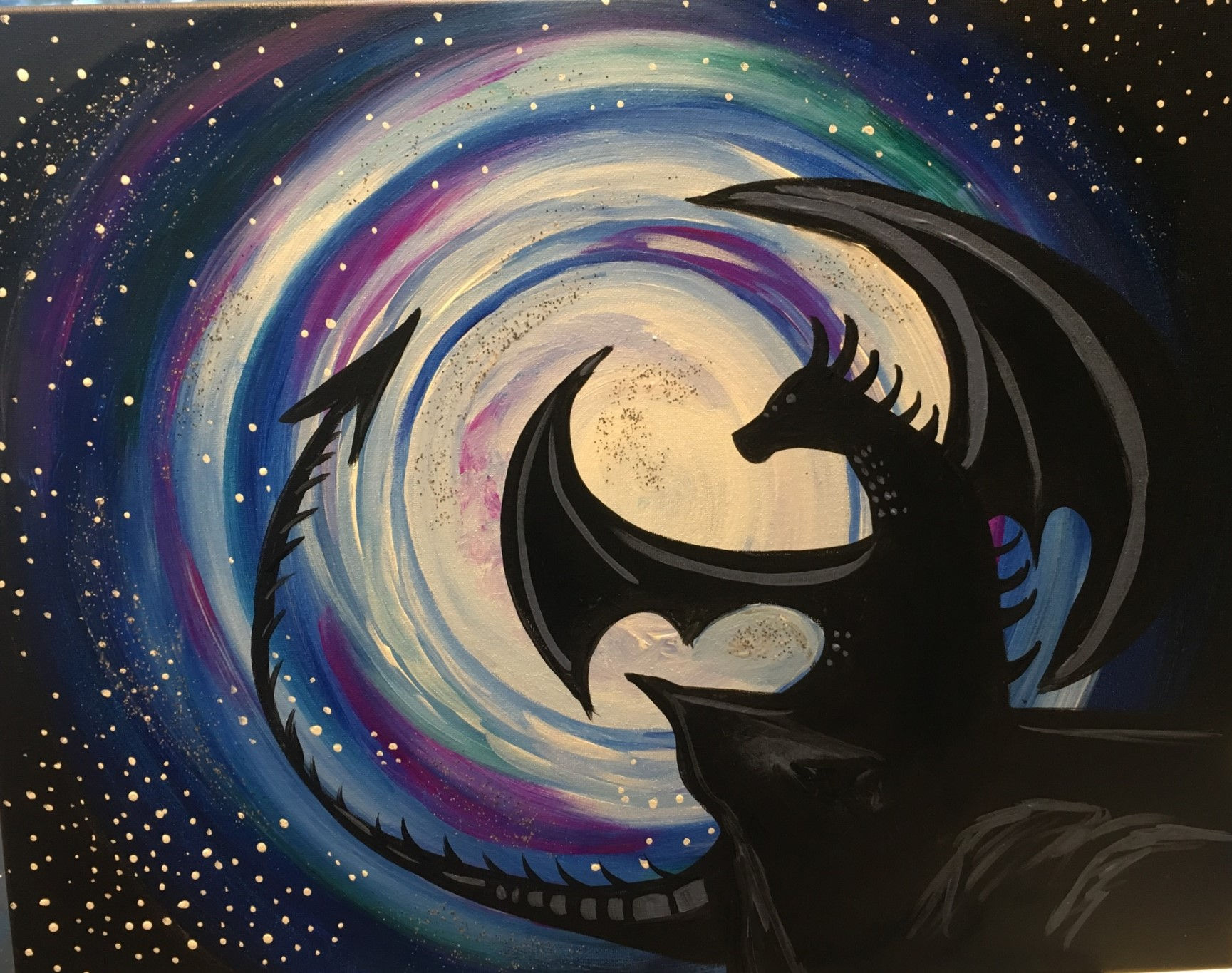 Painting Kit - Moonlit Dragon