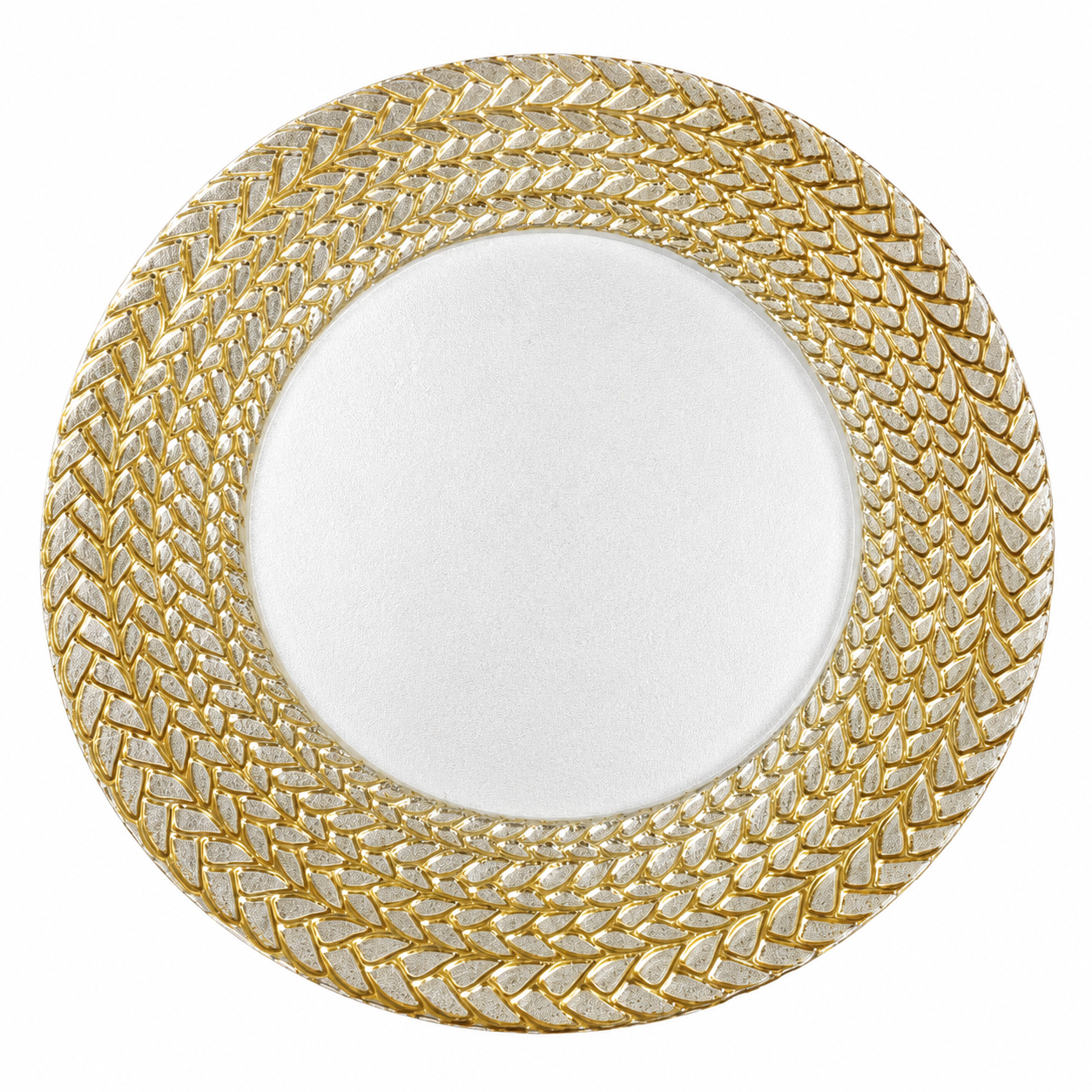 Gold Mosaic Charger