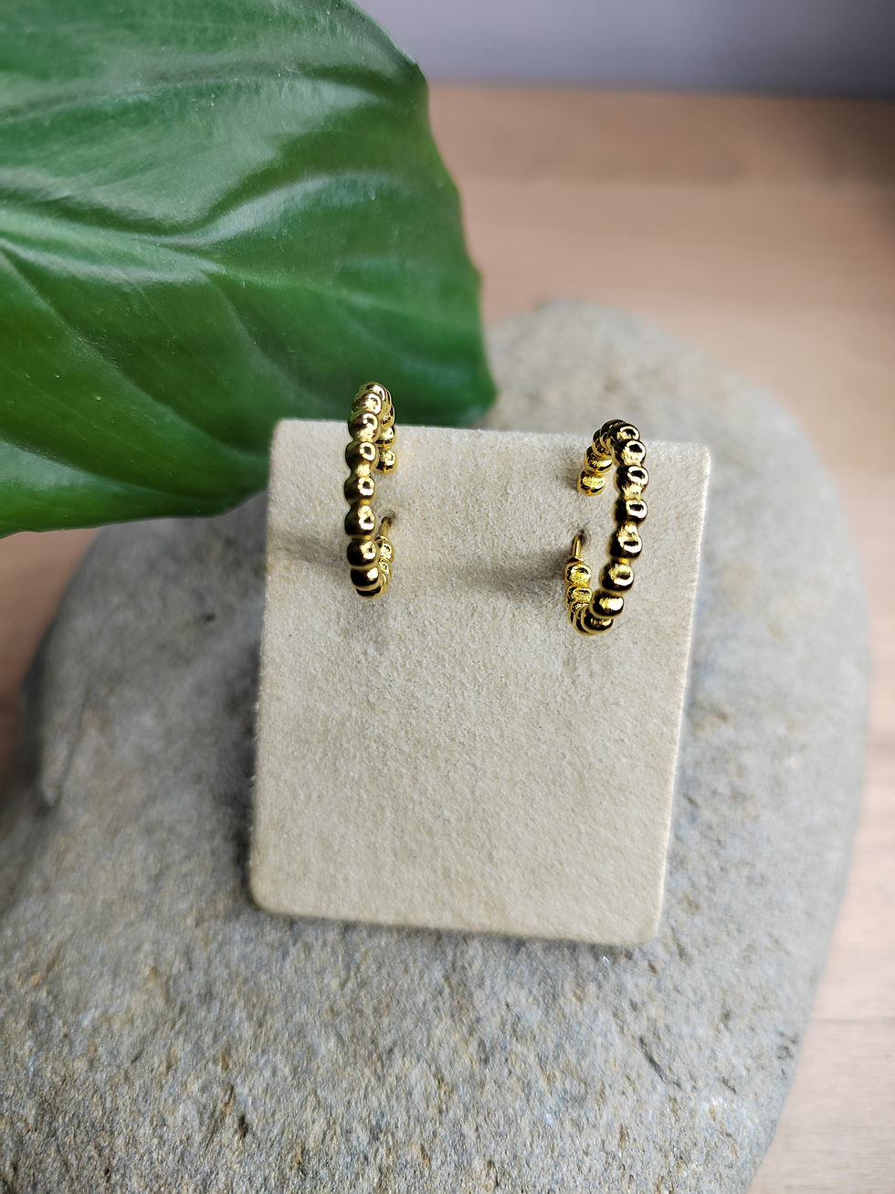 boucle d'oreilles en acier