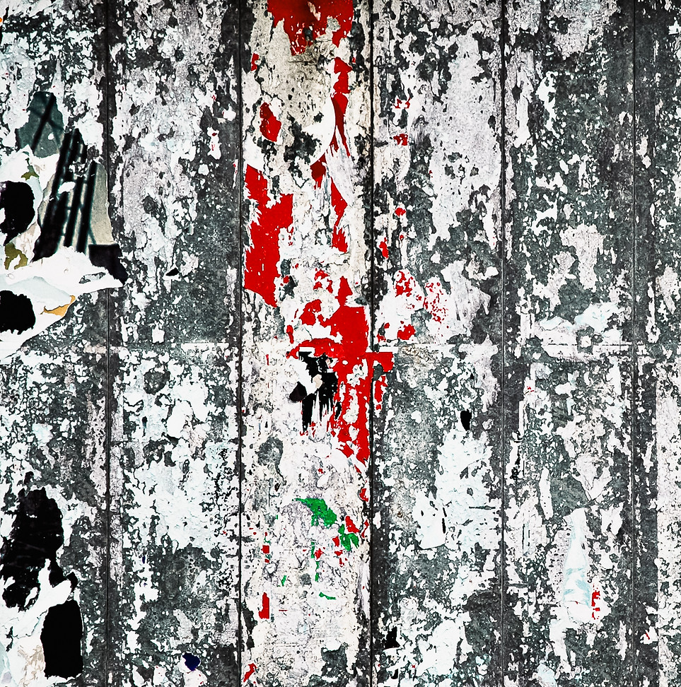 Abstract image of a billboard from the Obscura Series