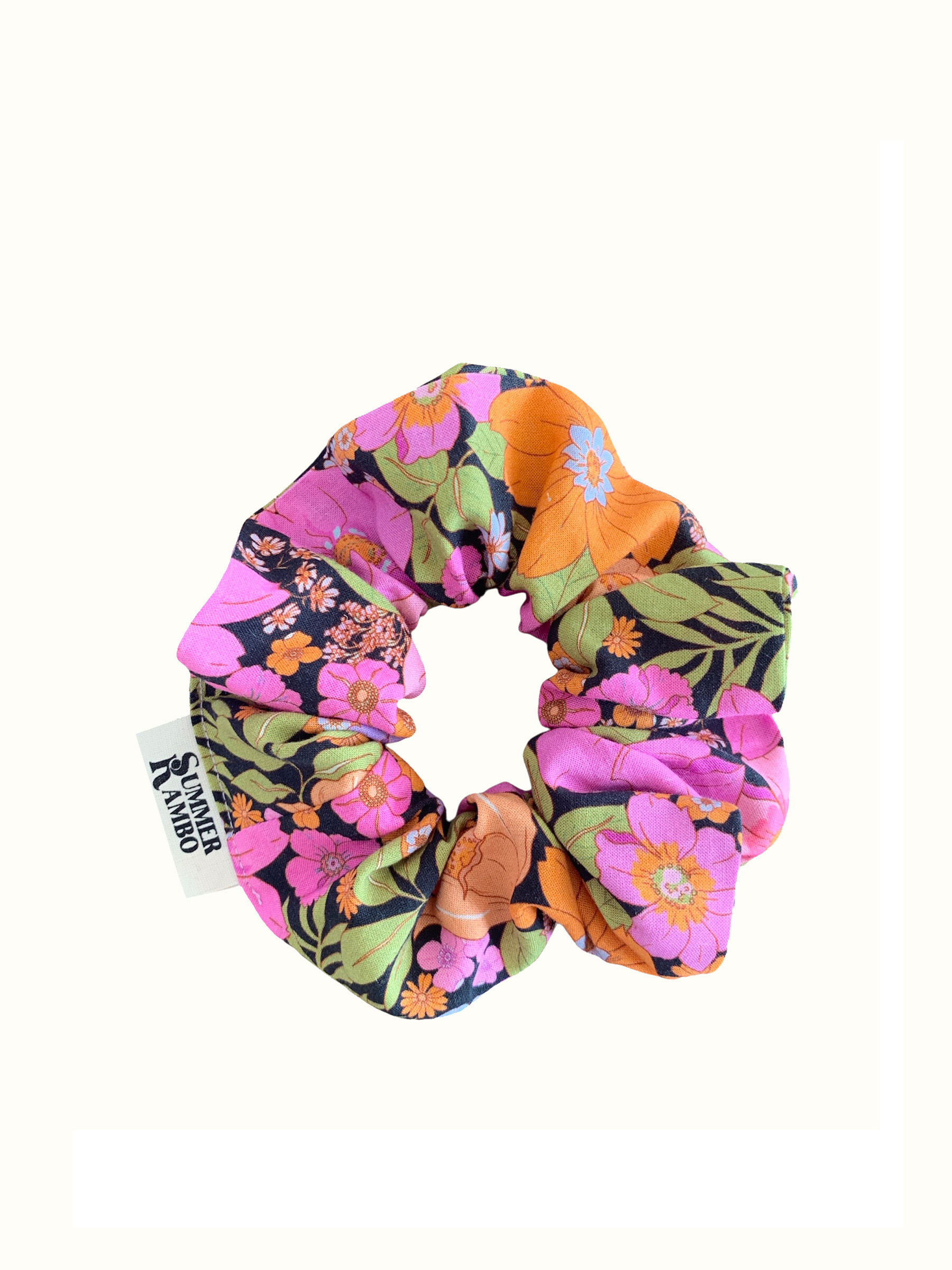 Les chouchous à fleurs upcyclés
