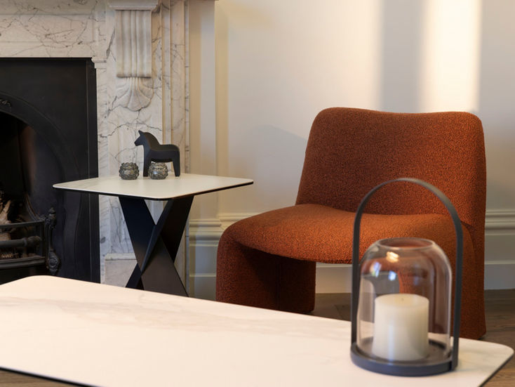 Fenwick Occasional Chair in a modern living room setting