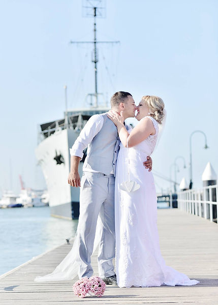 The bride and groom's first dance captured by our Melbourne wedding videographer