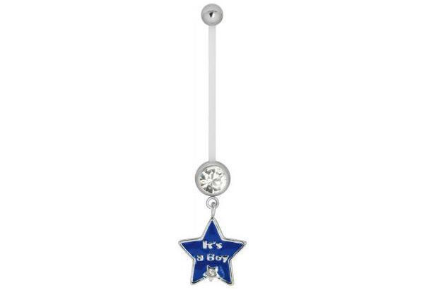 It's A BOY OR IT'S A GIRL BIOPLAST BELLY BARS