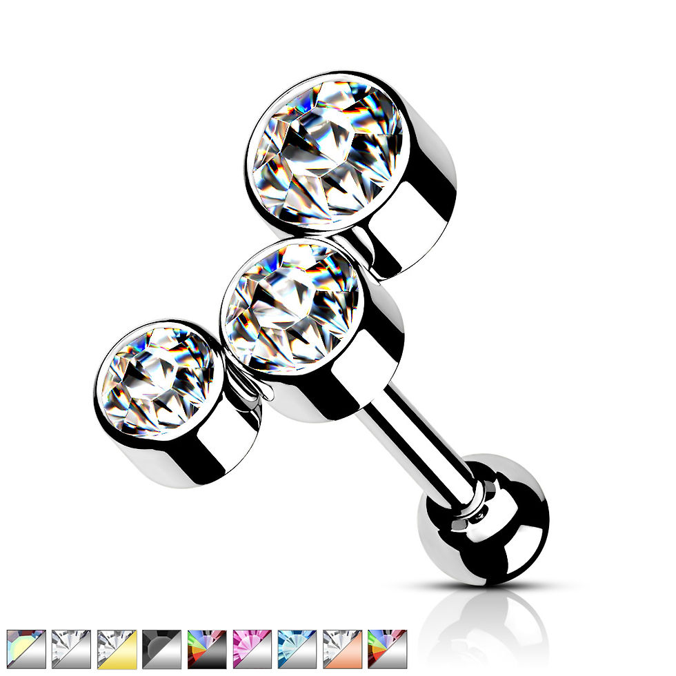Thumbnail: surgical stainless steel barbell