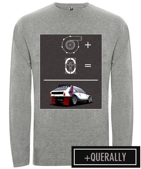CAMISETA MANGA LARGA LANCIA DELTA S2 MARTINI