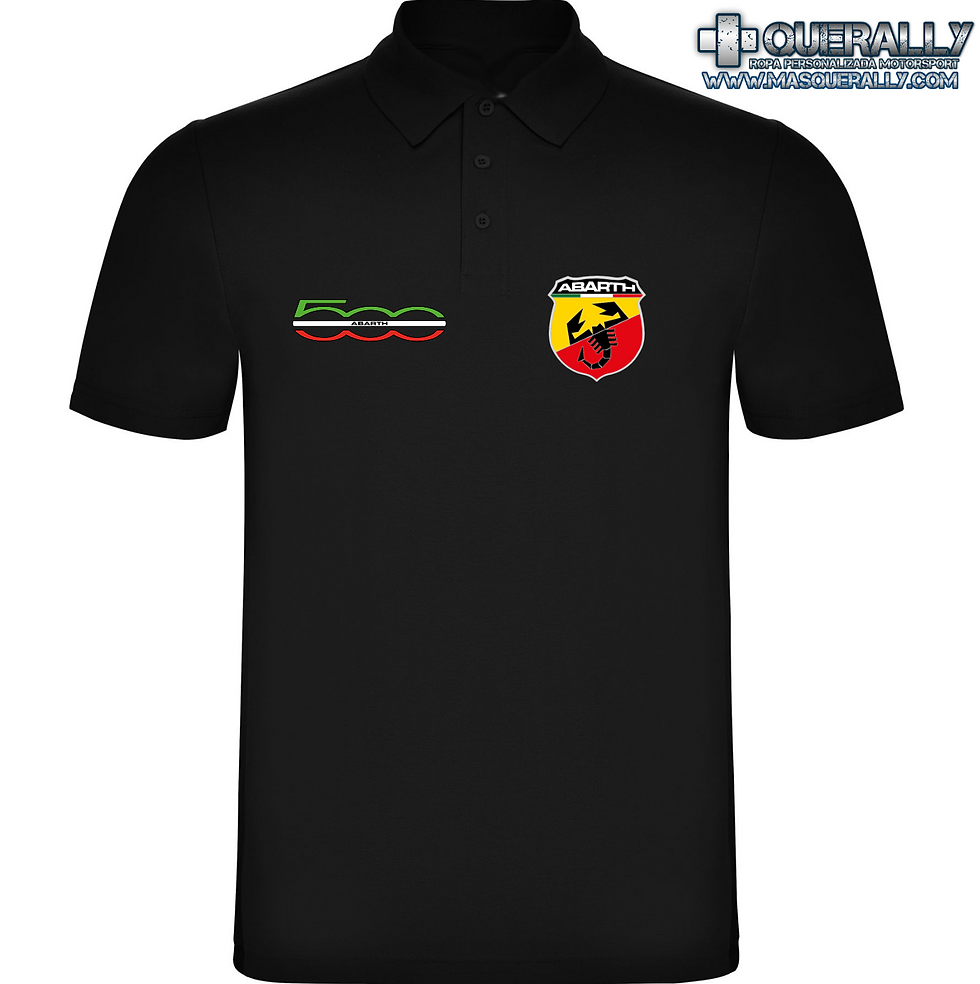 POLO MANGA CORTA ABARTH 500