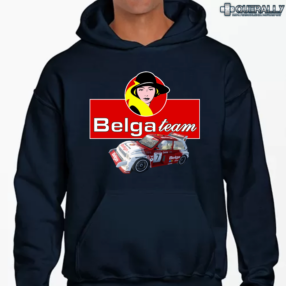 SUDADERA BELGA TEAM METRO