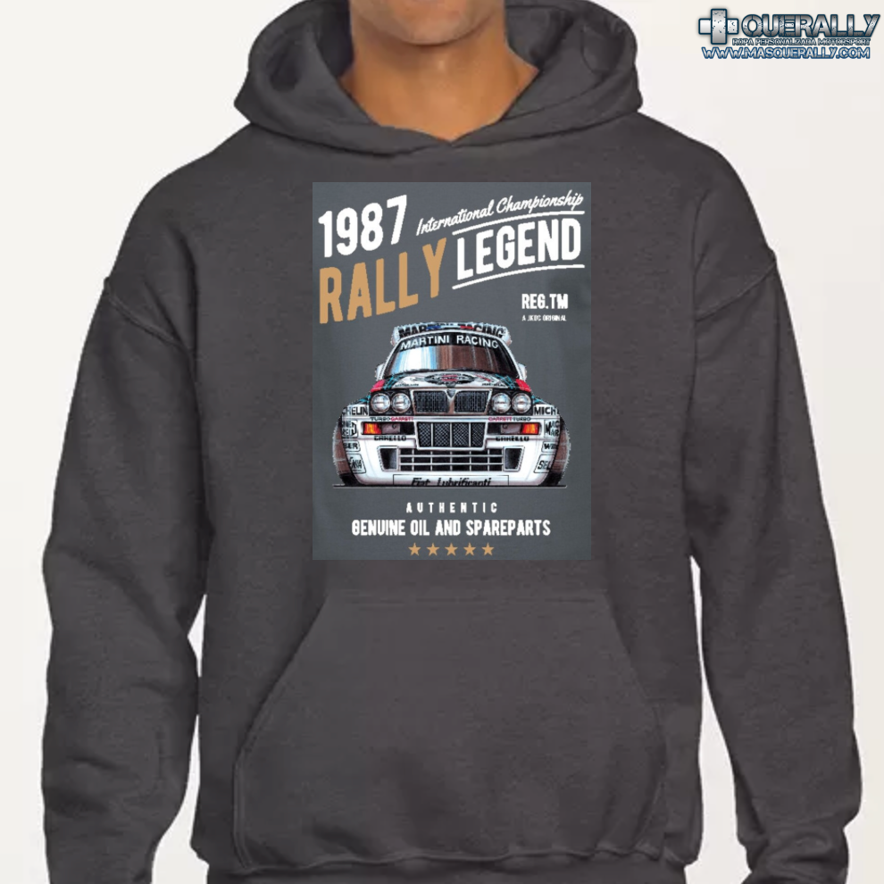 SUDADERA LANCIA DELTA INTEGRALE RALLY LEGEND