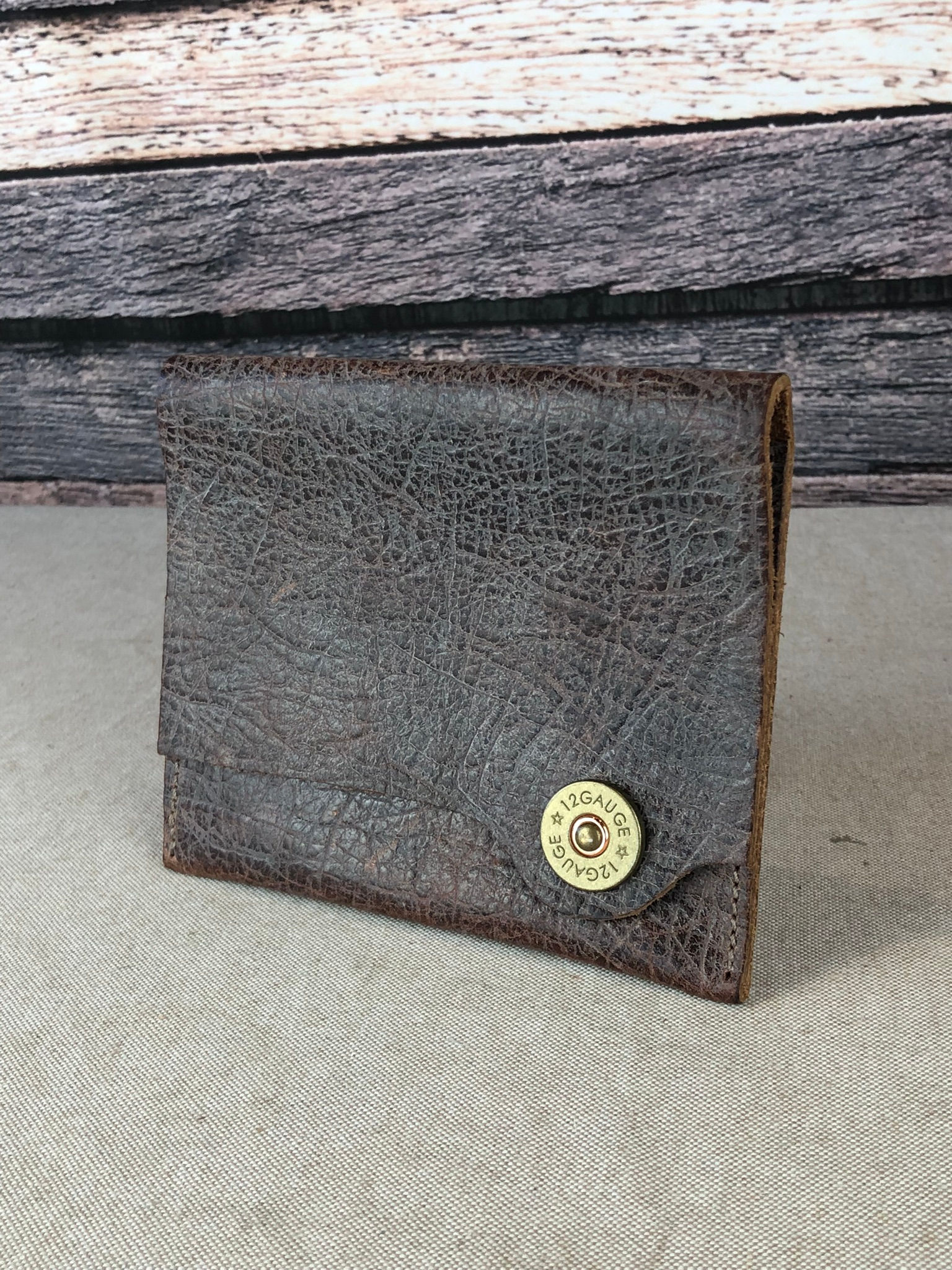 Purple Moc Croc Shot Shell Clutch