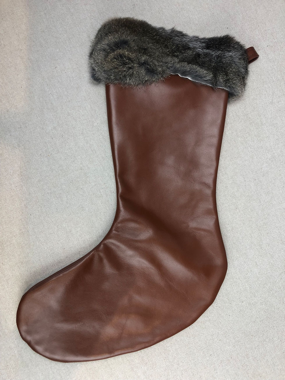 Thumbnail: Leather Christmas Stockings
