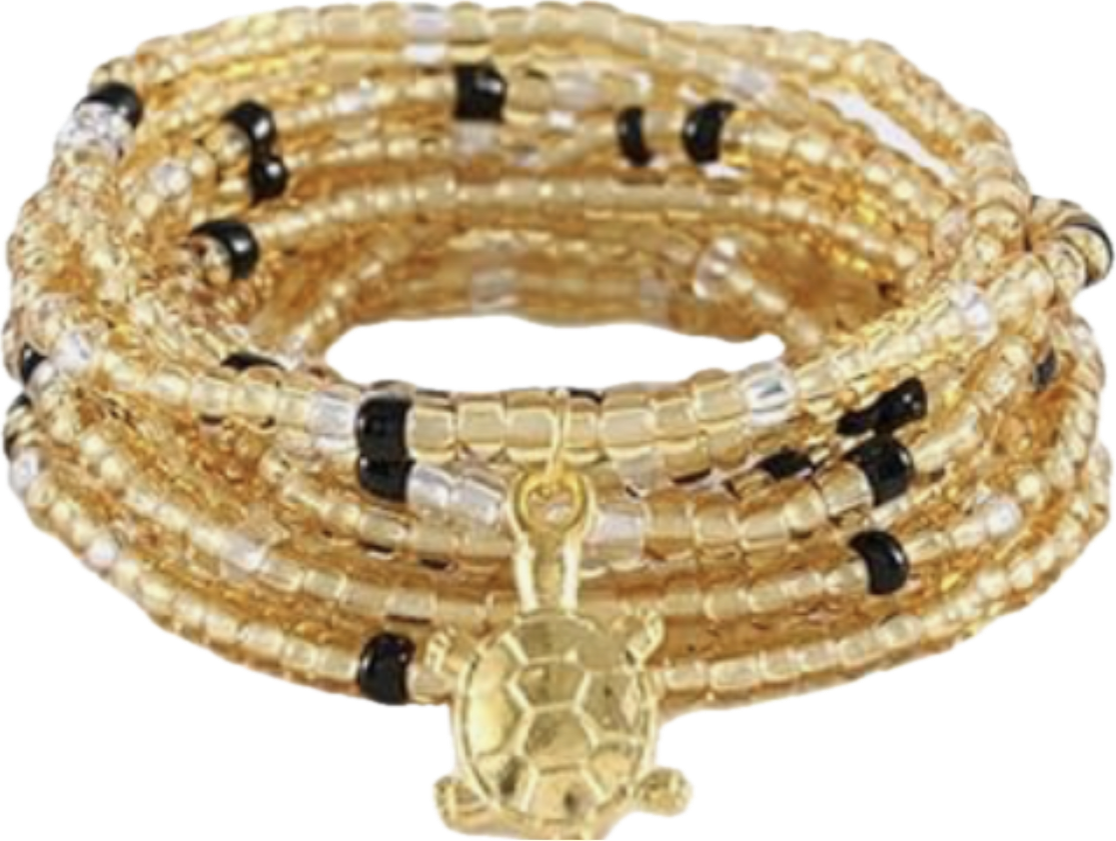 Gold Love Waist Beads
