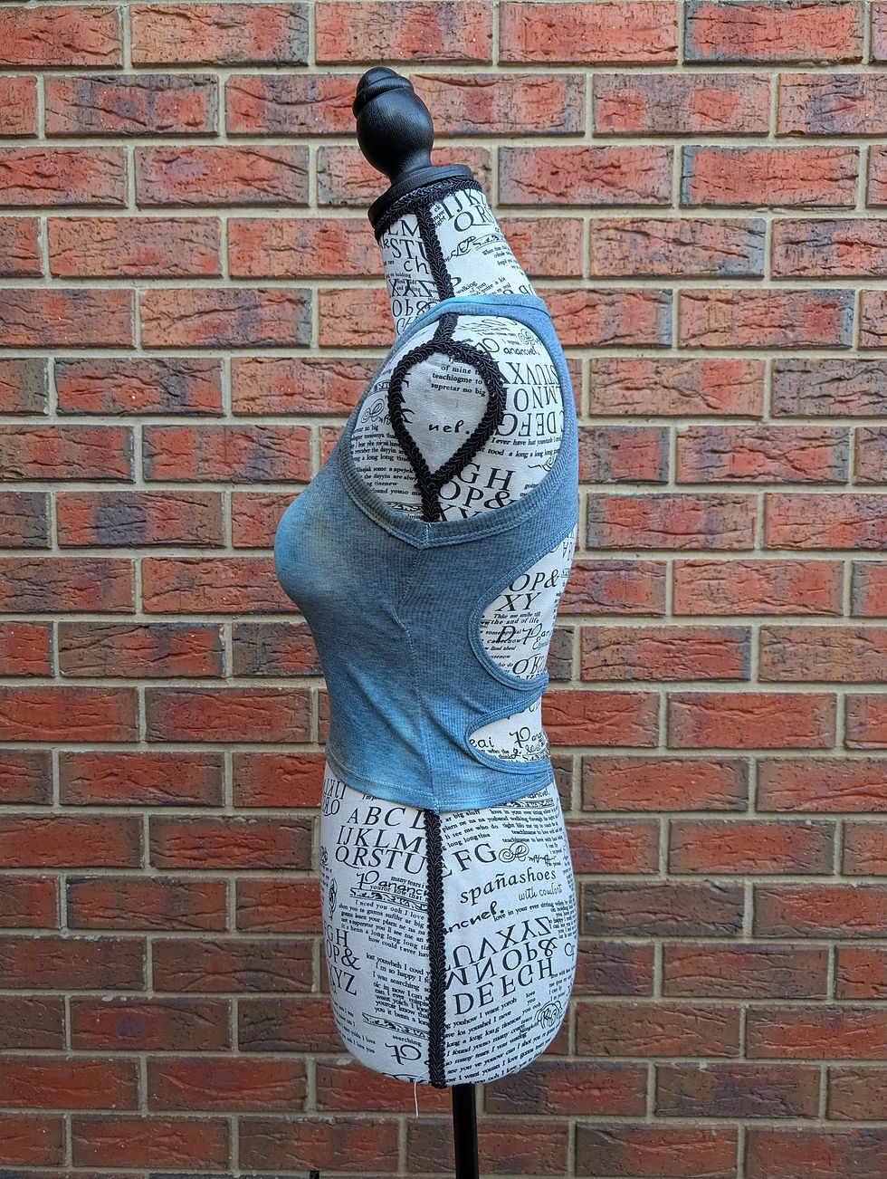 Thumbnail: Blue Backbone Top