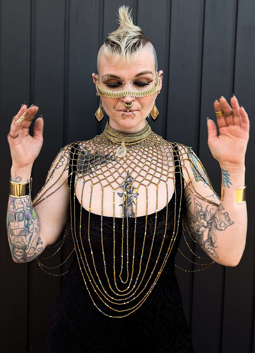 Thumbnail: Thorney Devil Face Chain Unisex 