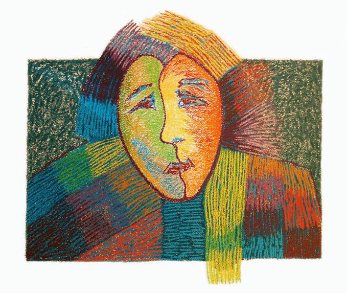 2 - C. Neyra Pareja - Serigrafía pictórica manual - 30 colores dibujados sobre el tamiz - 32,5 x 43 cm. - 1986.jpg