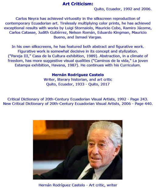 3 - Inglés - Diccionario Crítico de artistas plásticos del 4 - Inglés - Ecuador del siglo XX - 1992 - Neyra Carlos Grabador. página No. 243 y 2006 página No. 440-3.jpg
