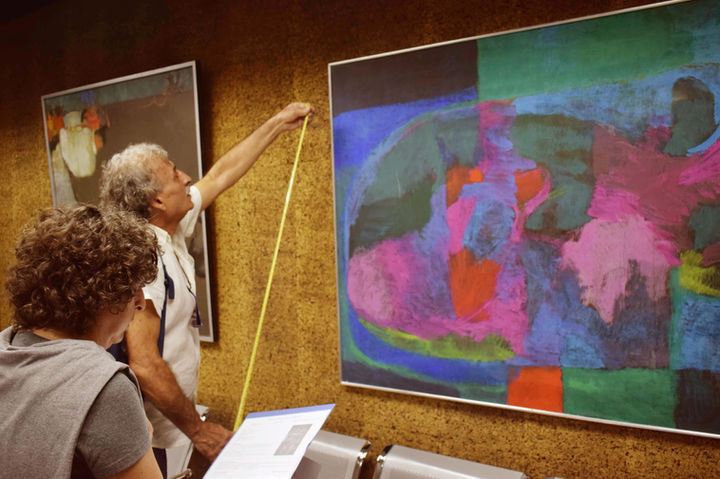 OK - En el análisis de obra en lienzo de Oswaldo Viteri, realizada en 1973 - Oswaldo Virei- 110 x 160 cm. -Ambato, Ecuador, 1931 - Quito, Ecuador, 2023.jpg