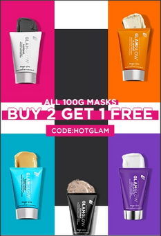 【GLAMGLOW 優惠】- 購買100G面膜可享買2送1 (優惠到2020年8月28日)