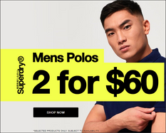 《Superdry 優惠》男士Polo Tee 2件只需US$60+ 運費(優惠至6月25日)