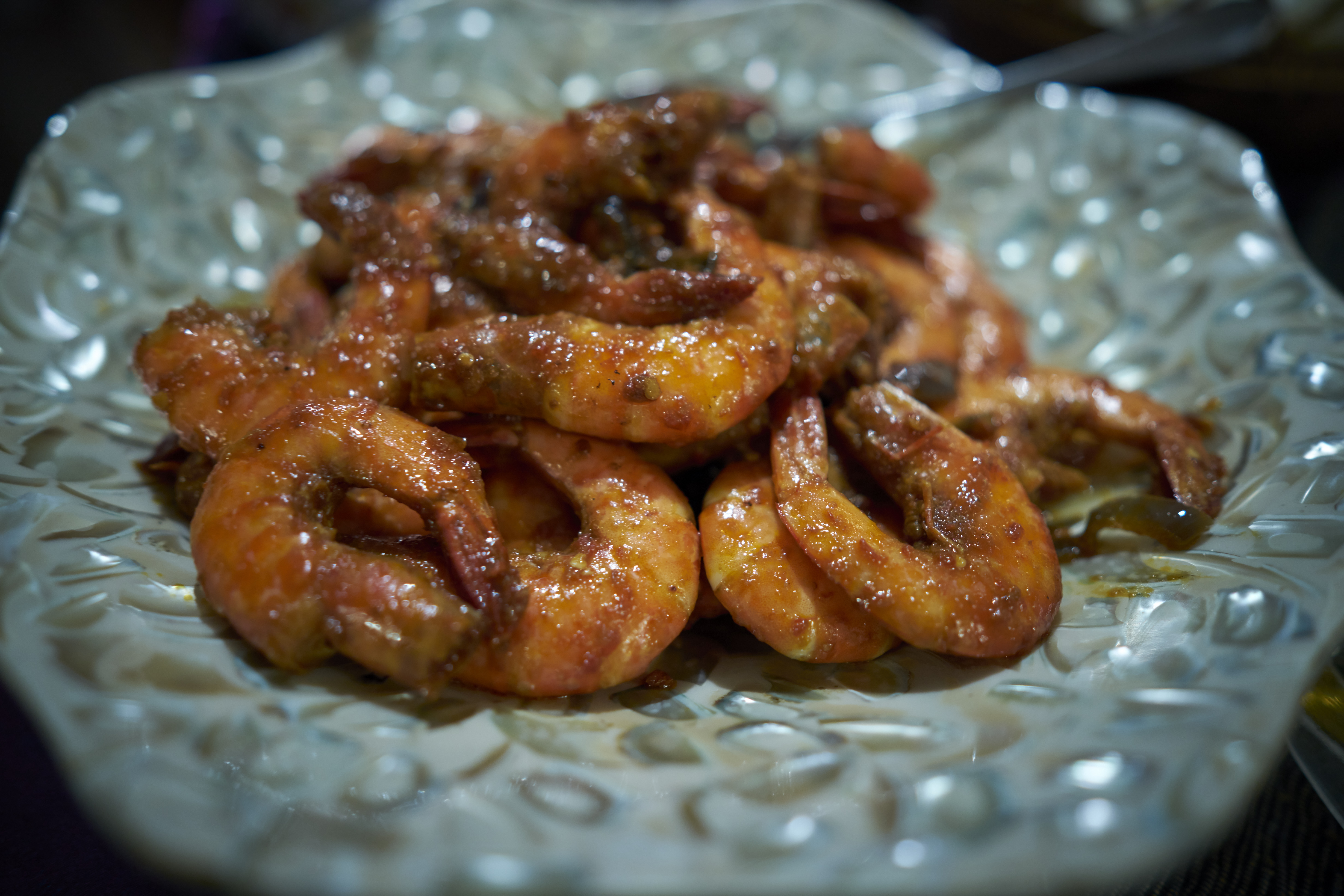 Sharon's Sambal Prawns