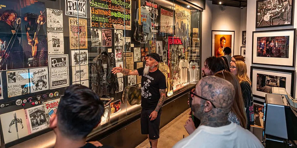 Guided Tour with Frank, Jorge & Eddie of Voodoo Glow Skulls