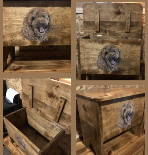 Thumbnail: 24" Blank Storage Bench