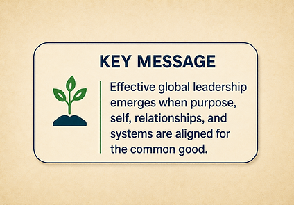 Leadership Key Message