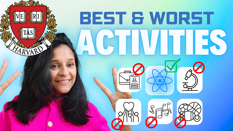 Best & Worst Extracurricular Activities for US Colleges Explained