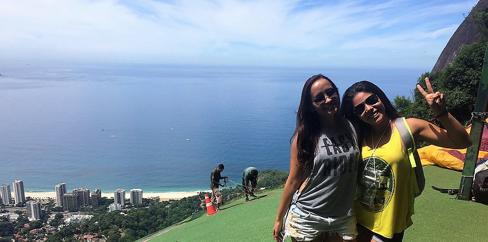 viaje com pouco - parapente no rio de janeiro