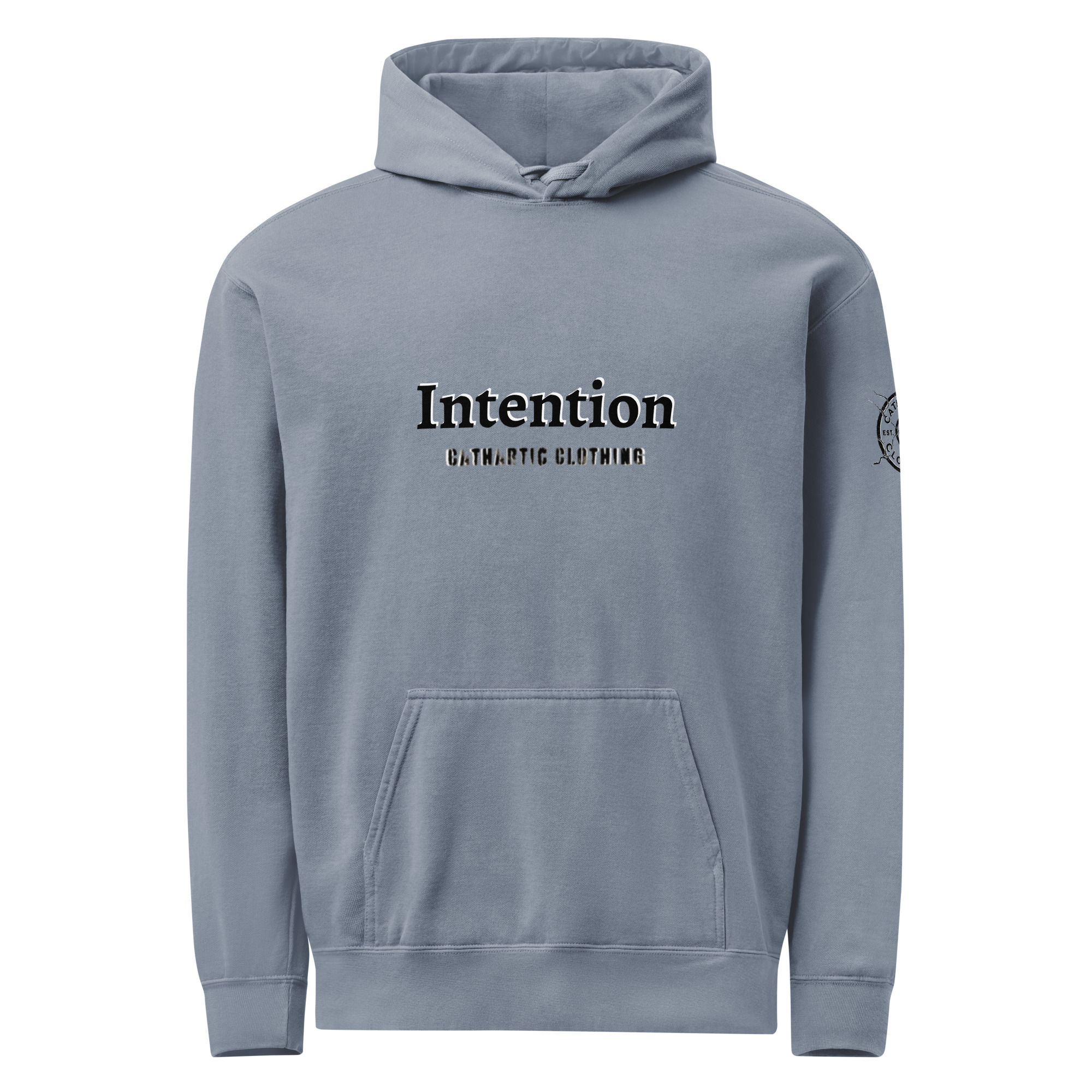 Intention Unisex washed out hoodie